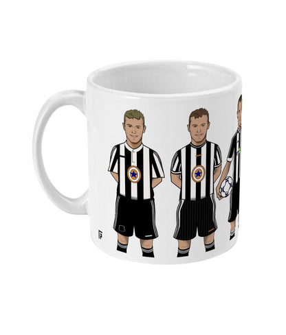 Alan Shearer NUFC Mug | Through the Seasons - Football Posters - Mugs