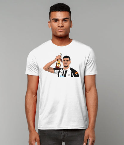 Bruno is a Geordie | NUFC T-Shirt Bruno Guimarães - Football Posters