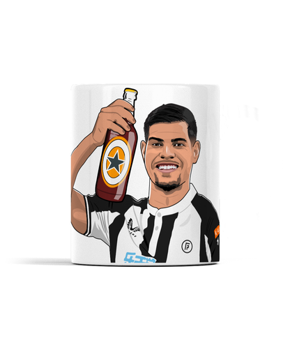 Bruno is a Geordie | NUFC Mug - Football Posters