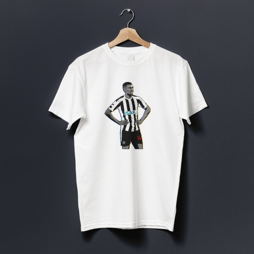 Isak Cold Celebration | NUFC T-Shirt - Football Posters