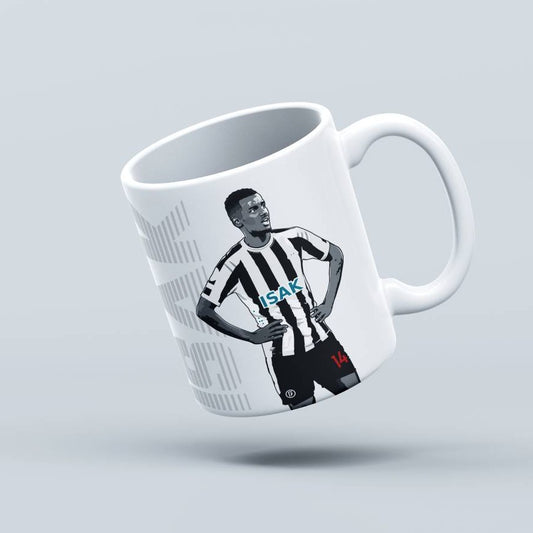Isak Cold Celebration | NUFC Mug - Football Posters - Mugs