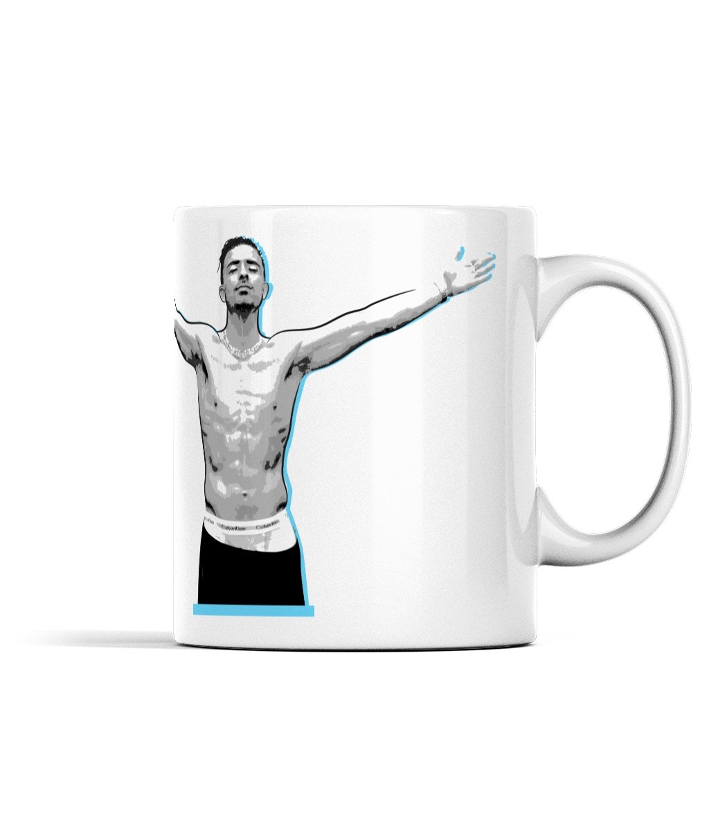 Jack Grealish Treble Celebration | MCFC Mug - Football Posters