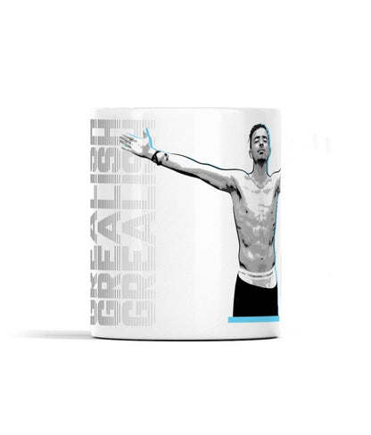 Jack Grealish Treble Celebration | MCFC Mug - Football Posters