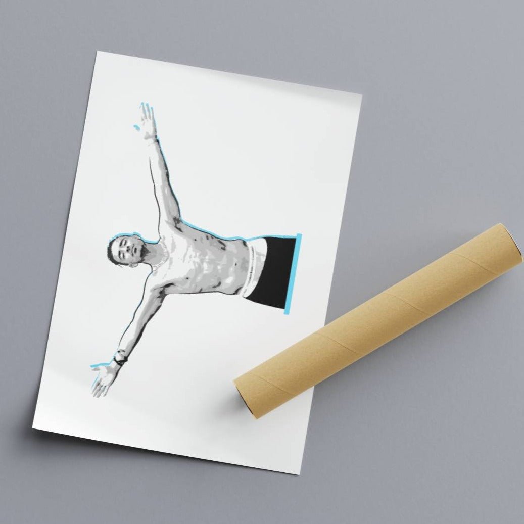 Jack Grealish Treble Celebration | Poster Print - Football Posters