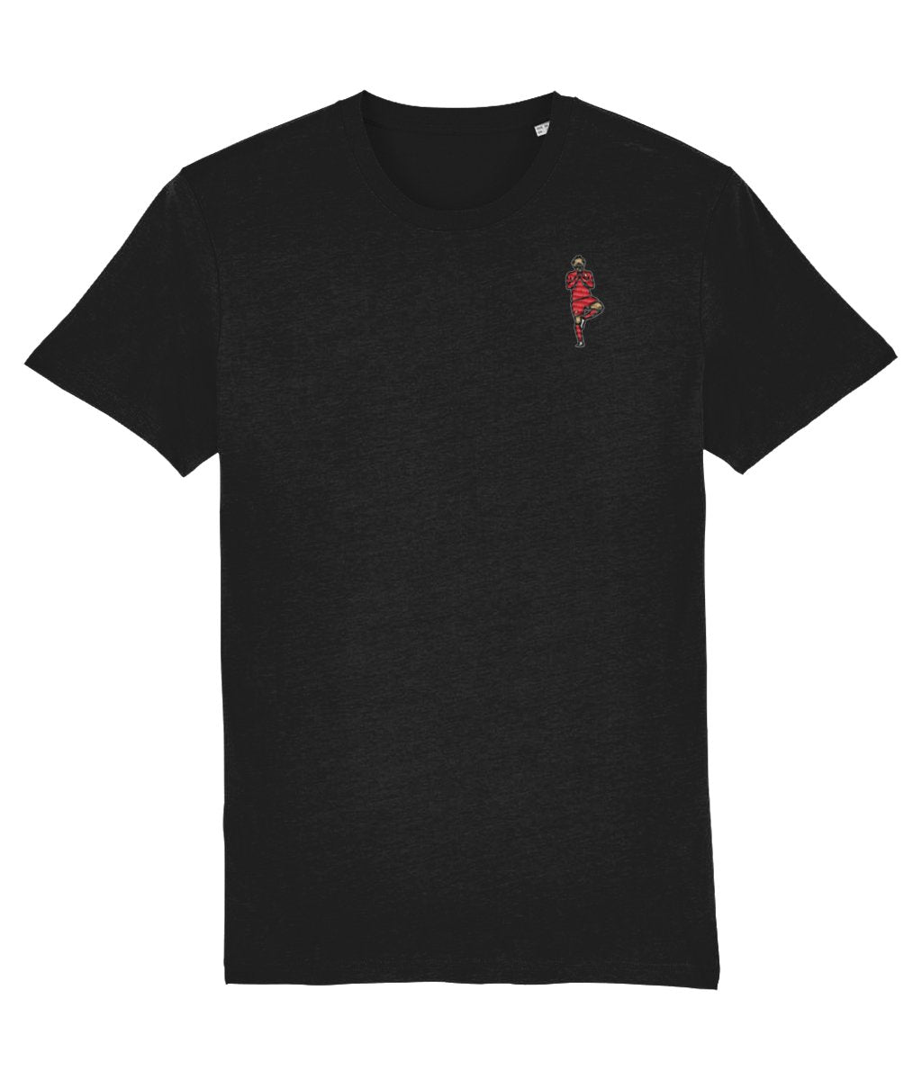 Mo Salah | Embroidered T-Shirt - Football Posters - Embroidered T-Shirt