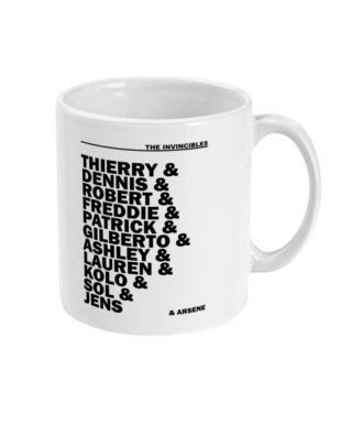 The Invincibles Arsenal Mug - Football Posters