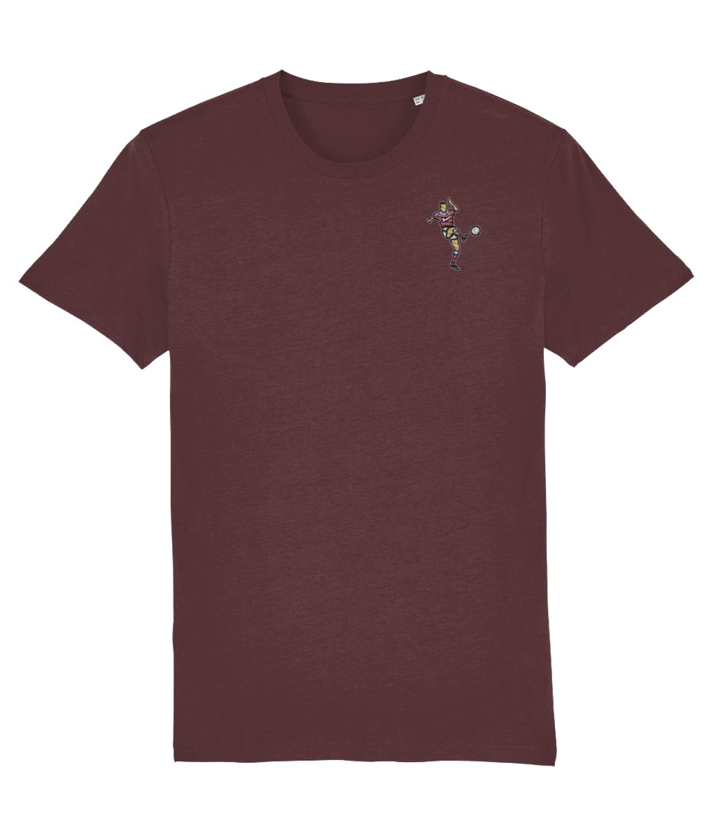 Di Canio Iconic Volley | Embroidered T-Shirt - Football Posters - Embroidered T-Shirt