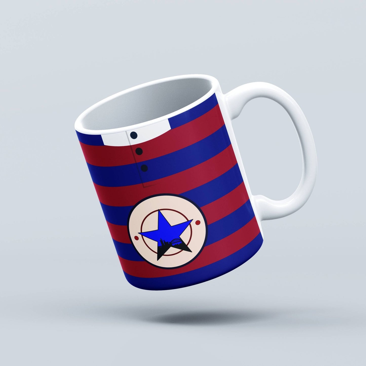 Ginola 1995 Away | Newcastle Retro Mug - Football Posters