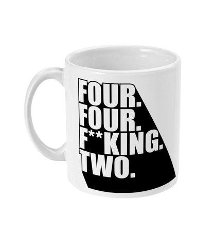 Four-Four-F**king-Two |  Mike Bassett Mug - Football Posters