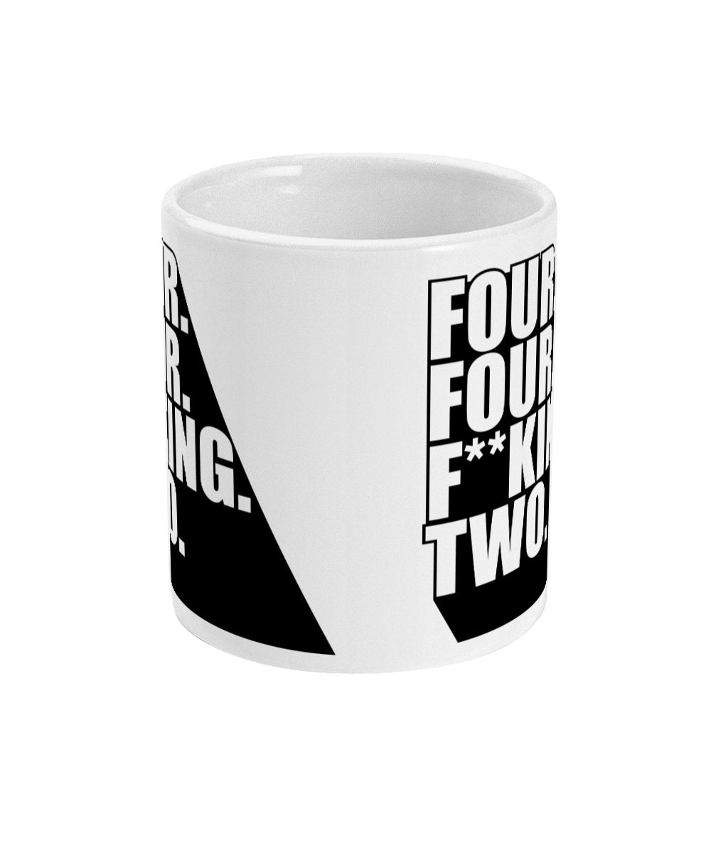 Four-Four-F**king-Two |  Mike Bassett Mug - Football Posters