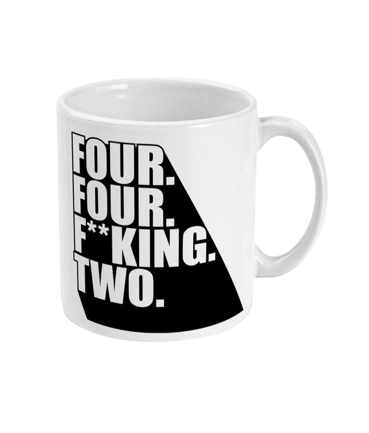 Four-Four-F**king-Two |  Mike Bassett Mug - Football Posters