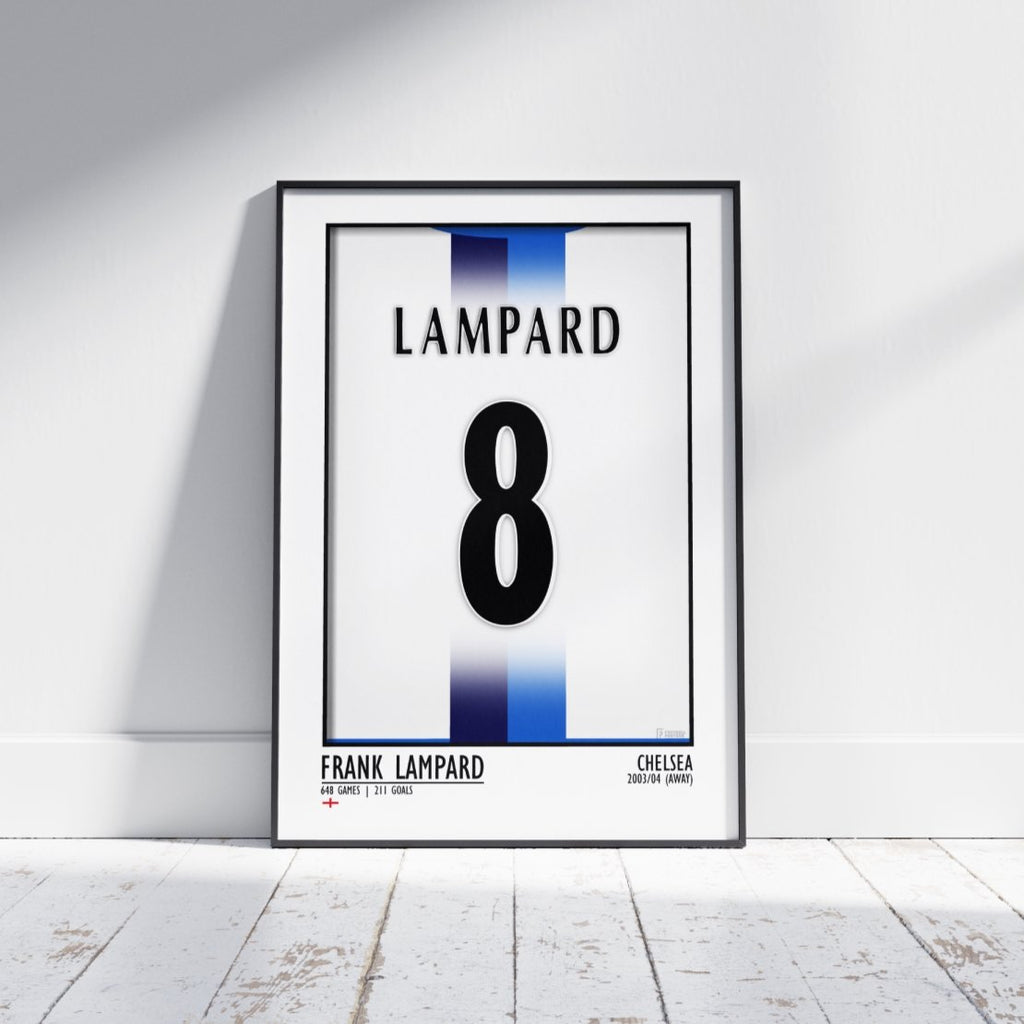 Frank Lampard - Chelsea 03/04 Away - Football Posters