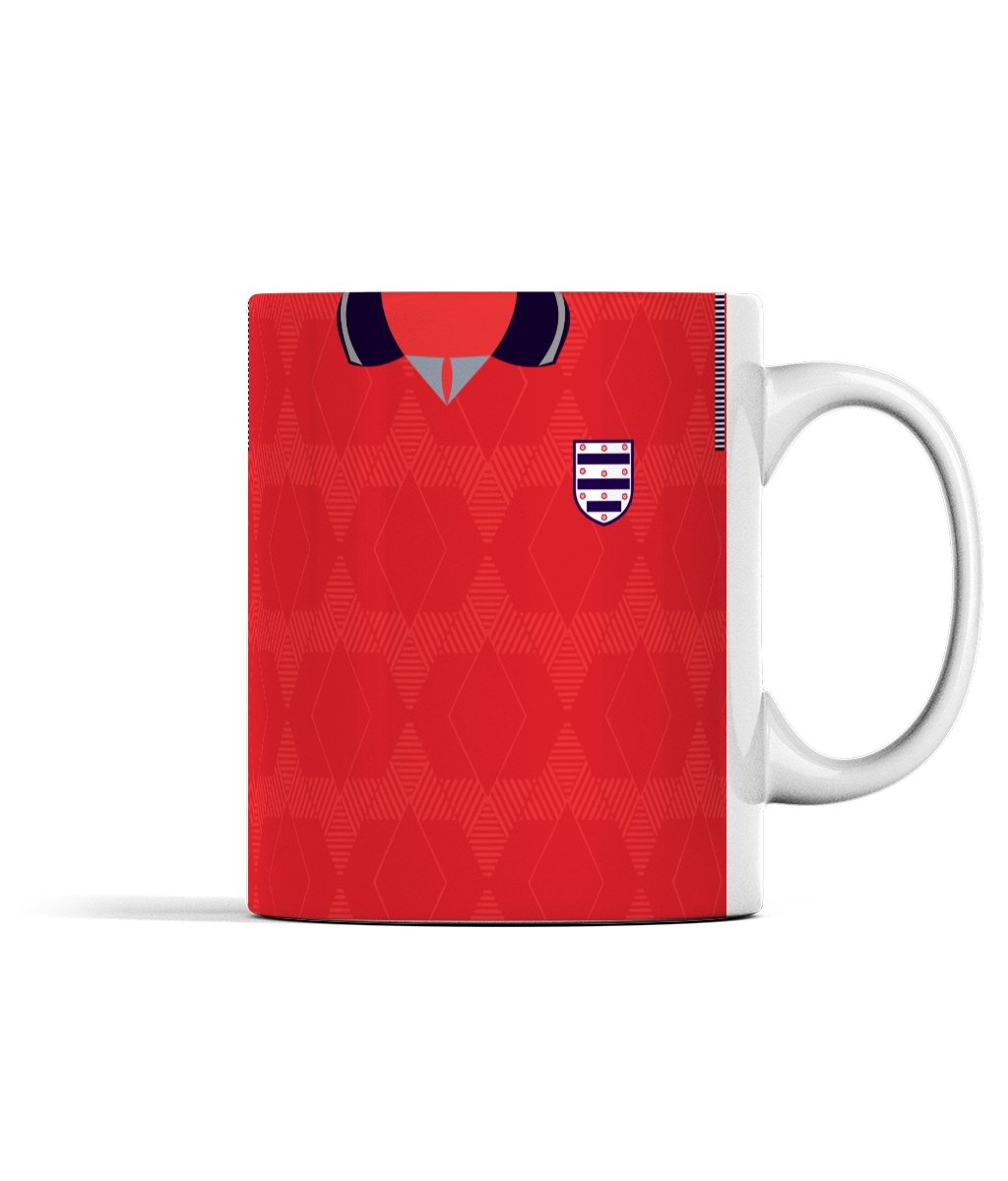 Lineker 1990 | Retro England Mug - Football Posters