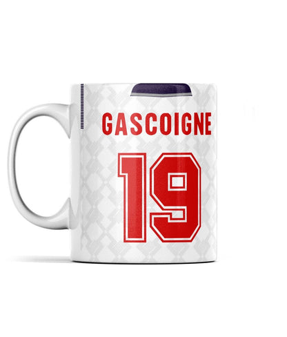 Gazza 1990 | England Retro Mug - Football Posters