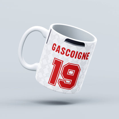 Gazza 1990 | England Retro Mug - Football Posters