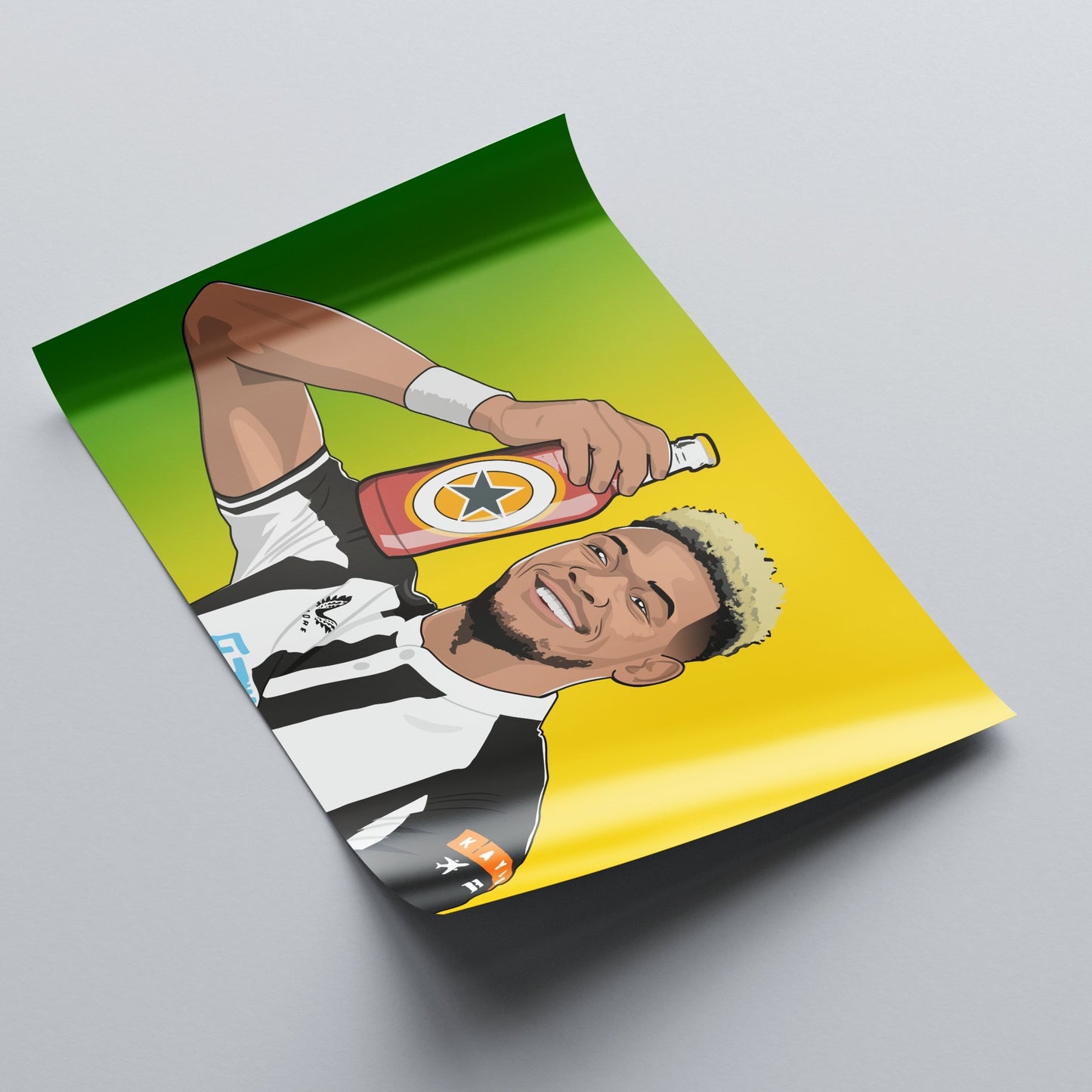 Joelinton is a Geordie | NUFC Poster - Football Posters