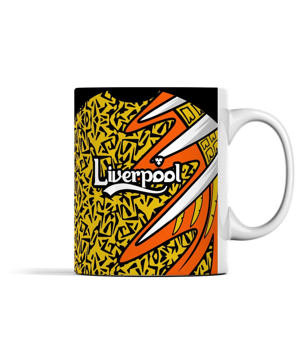 Retro Liverpool Goalkeeper Mug 1995/96 Home & Away - Football Posters