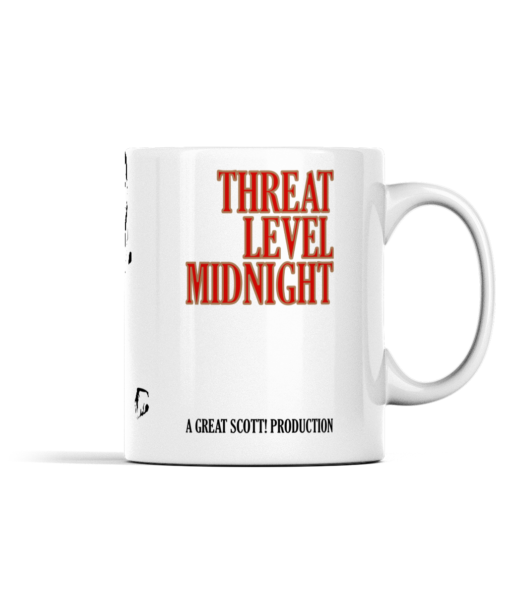 The Office (US) Inspired Michael Scarn Threat Level Midnight Mug - Football Posters