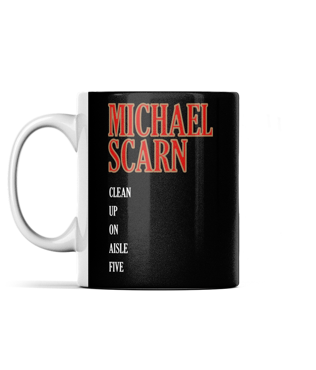 The Office (US) Inspired Michael Scarn Threat Level Midnight Mug - Football Posters