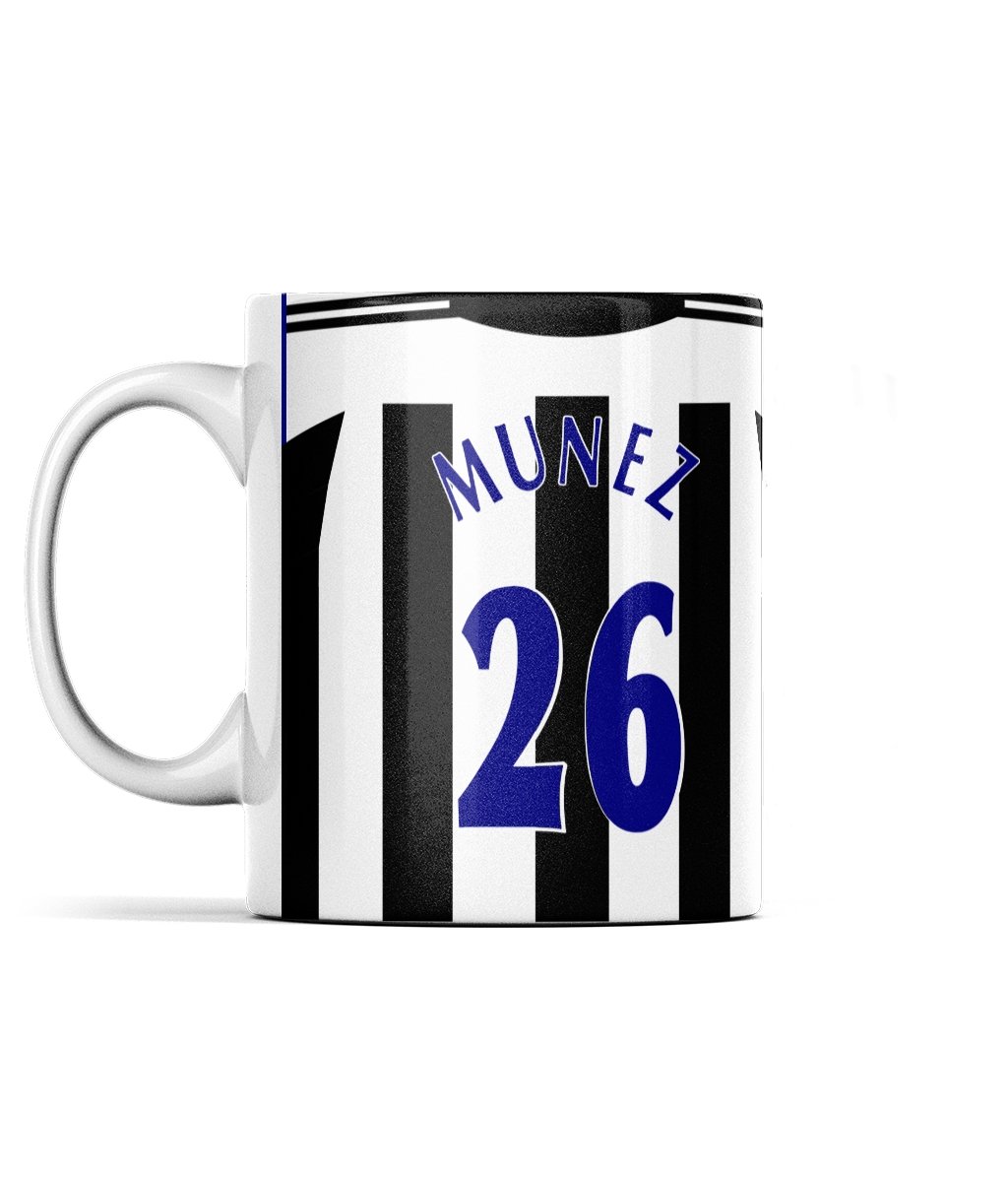 Munez 2004 | Retro Newcastle Mug - Football Posters