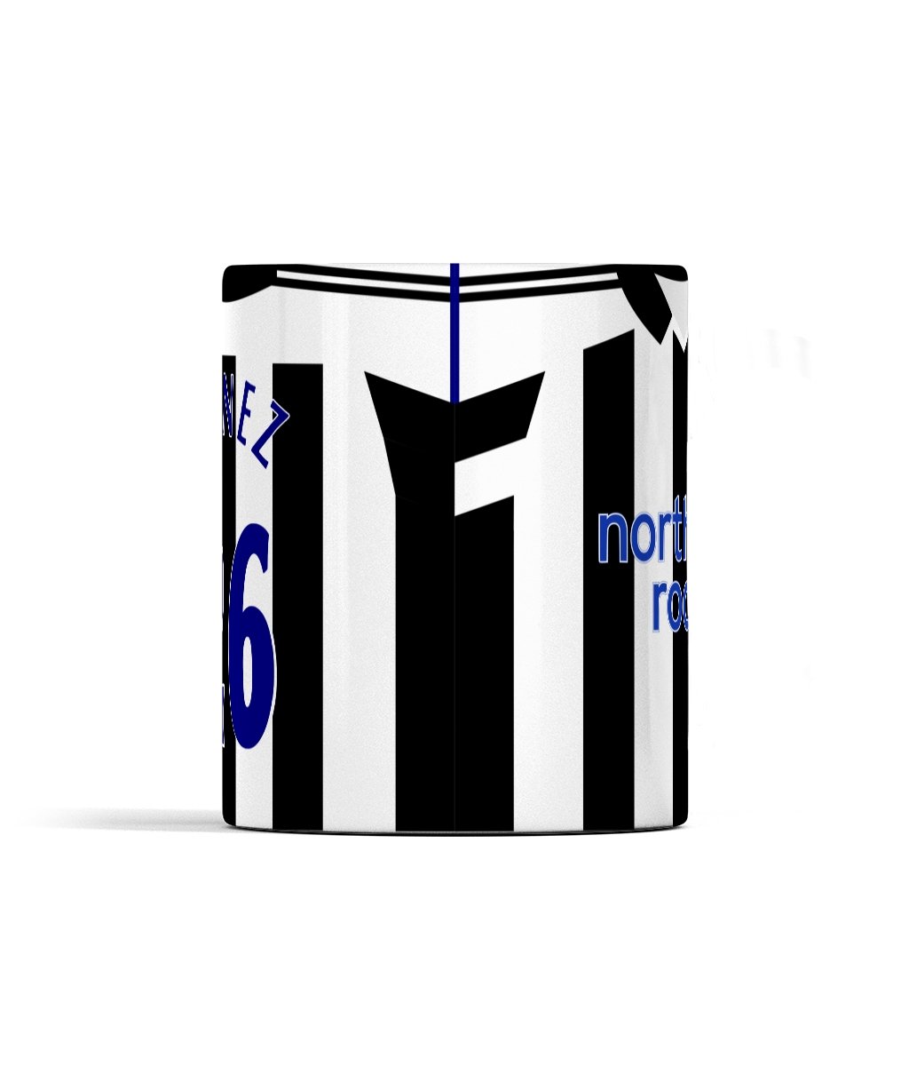 Munez 2004 | Retro Newcastle Mug - Football Posters