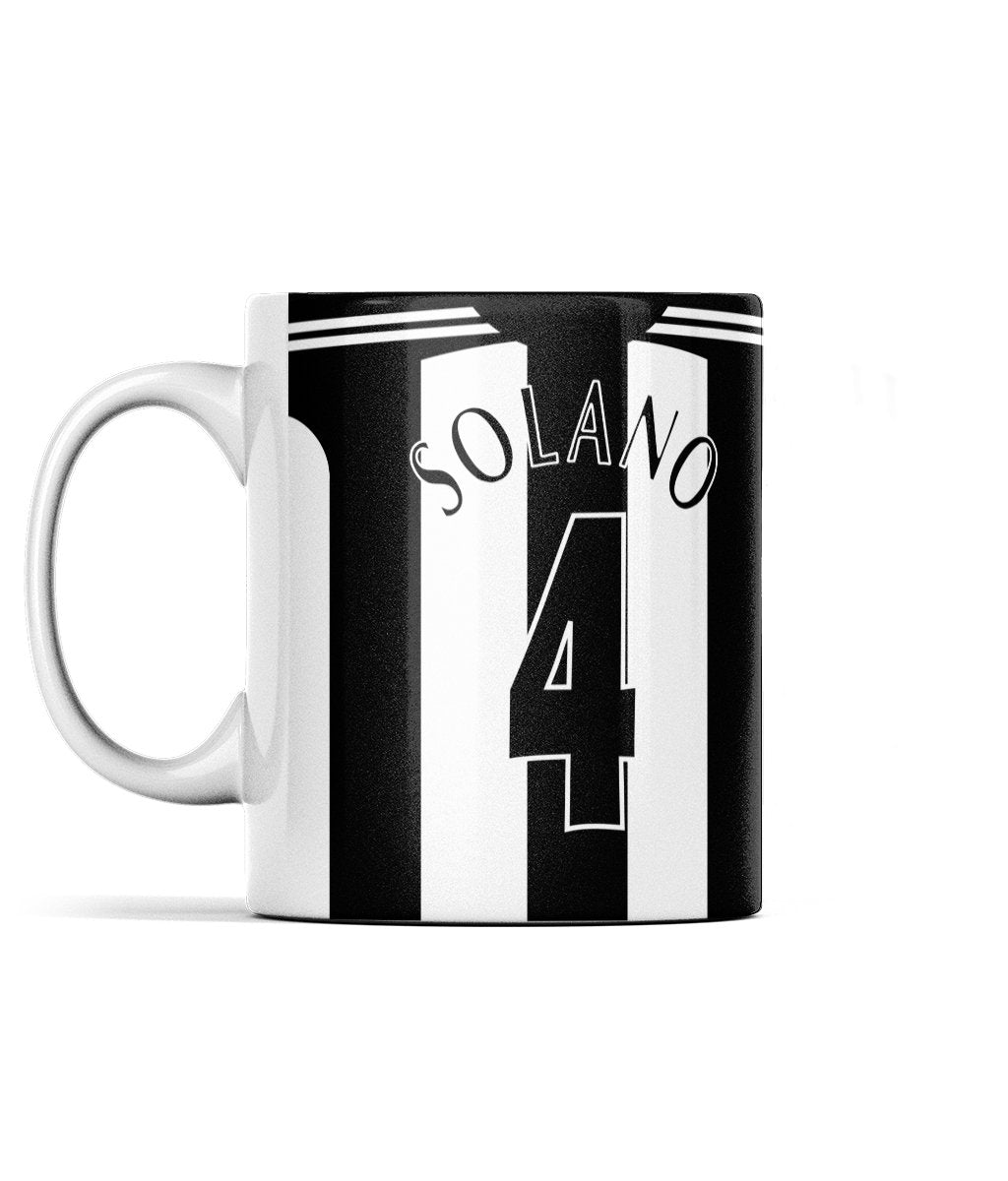 Solano 2002 Retro Newcastle Mug - Football Posters