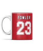 Robbie Fowler Retro Liverpool Mug 1995/96 Home - Football Posters