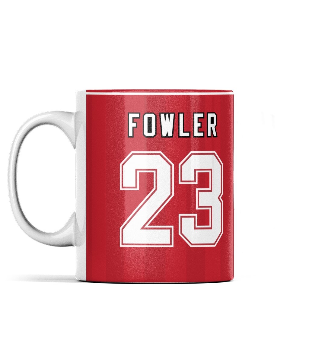 Robbie Fowler Retro Liverpool Mug 1995/96 Home - Football Posters